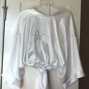 Victoria secret “Bride” robe